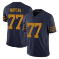 GB.Packers #77 Jordan Morgan Player Navy The 1923 Classic Vapor F.U.S.E. Home Game Ldoa Stitched Jerseys