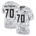 A.Falcons #70 Jake Matthews Player Arctic Camo Salute to Service Limited Ldoa Stitched Jerseys