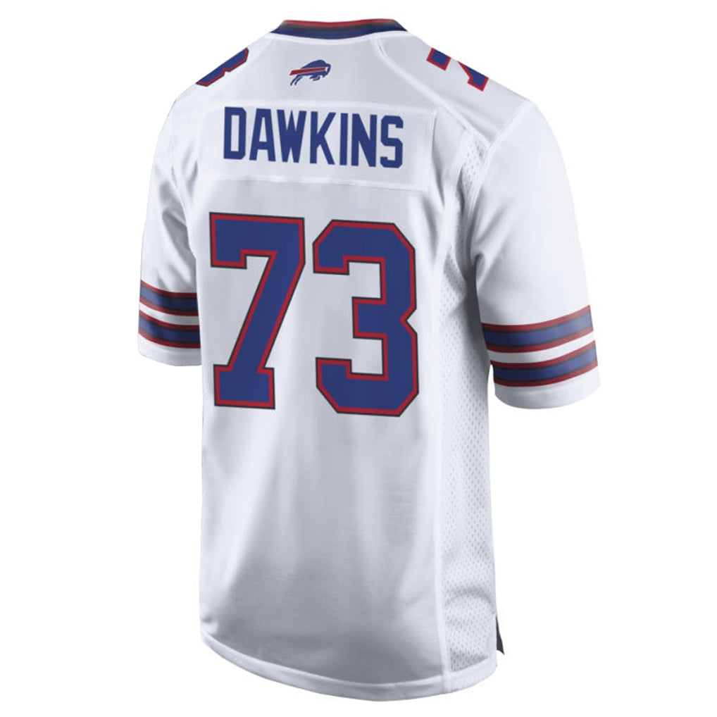 B.Bills #73 Dion Dawkins Player White Home Game Ldoa Stitched Jerseys