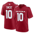 A.Cardinals #10 Josh Sweat Player Cardinal Limited Home Game Ldoa Stitched Jerseys