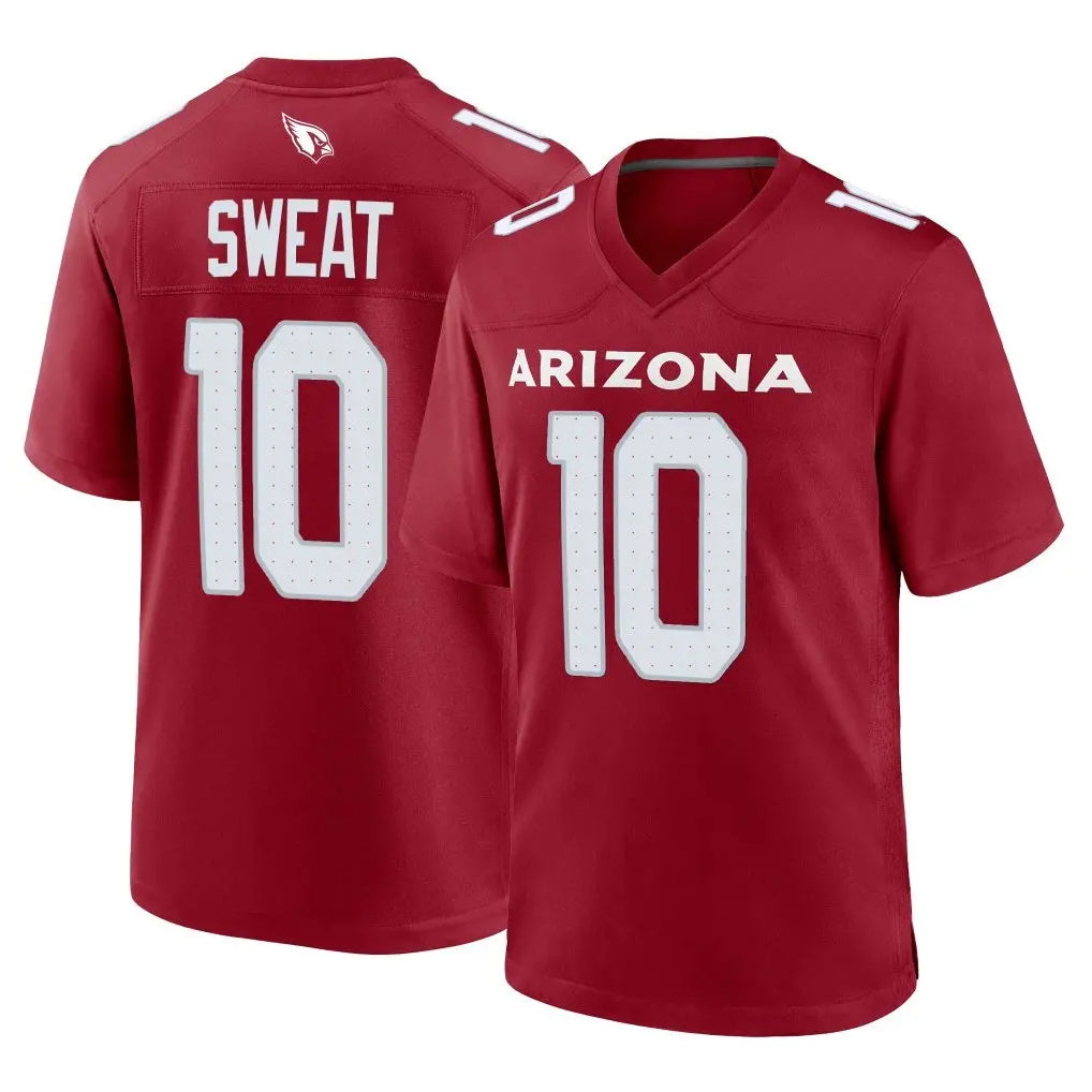 A.Cardinals #10 Josh Sweat Player Cardinal Limited Home Game Ldoa Stitched Jerseys