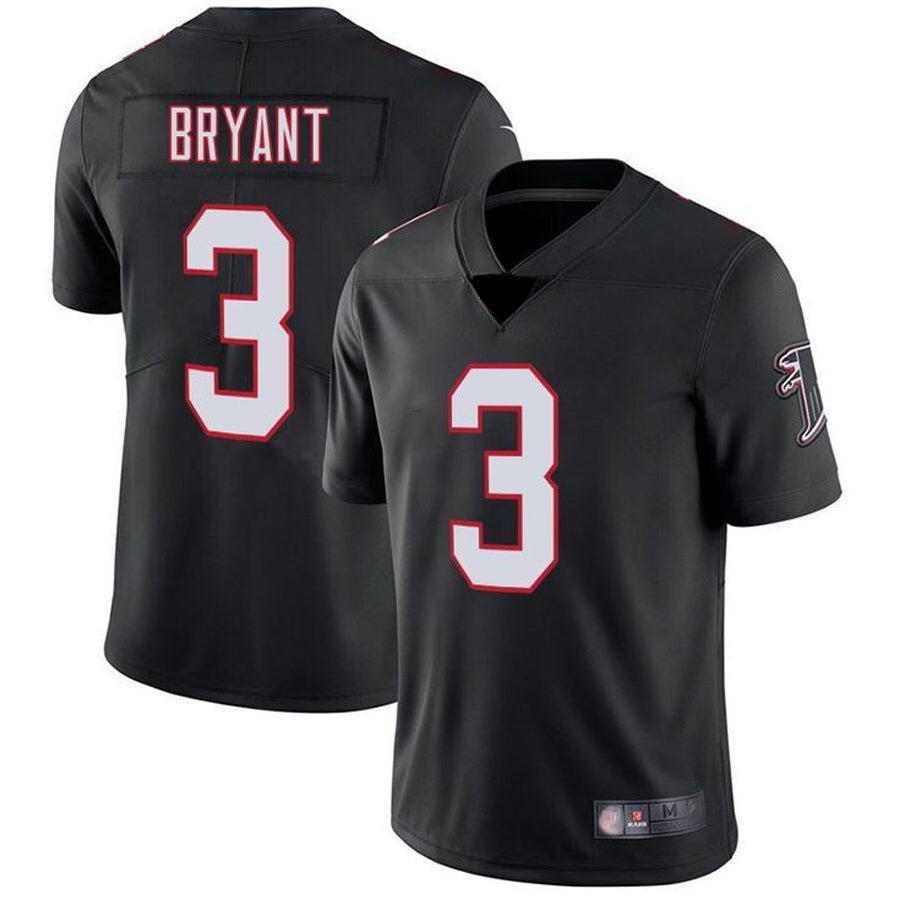 A.Falcons #3 Jessie Bates III Player Black Alternate Vapor F.U.S.E. Limited Ldoa Stitched Jerseys
