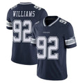 D.Cowboys #92 Quinnen Williams Player Navy Vapor Untouchable Limited Home Game Ldoa Stitched Jerseys
