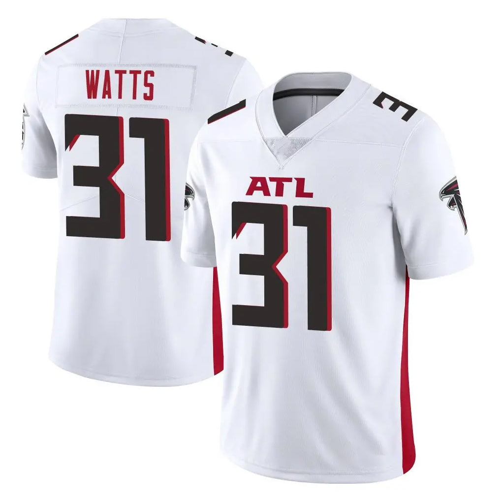 A.Falcons #31 Xavier Watts Player White Vapor Untouchable Limited Home Game Ldoa Stitched Jerseys