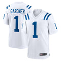 IN.Colts #1 Sauce Gardner Player White Home Game Ldoa Stitched Jerseys
