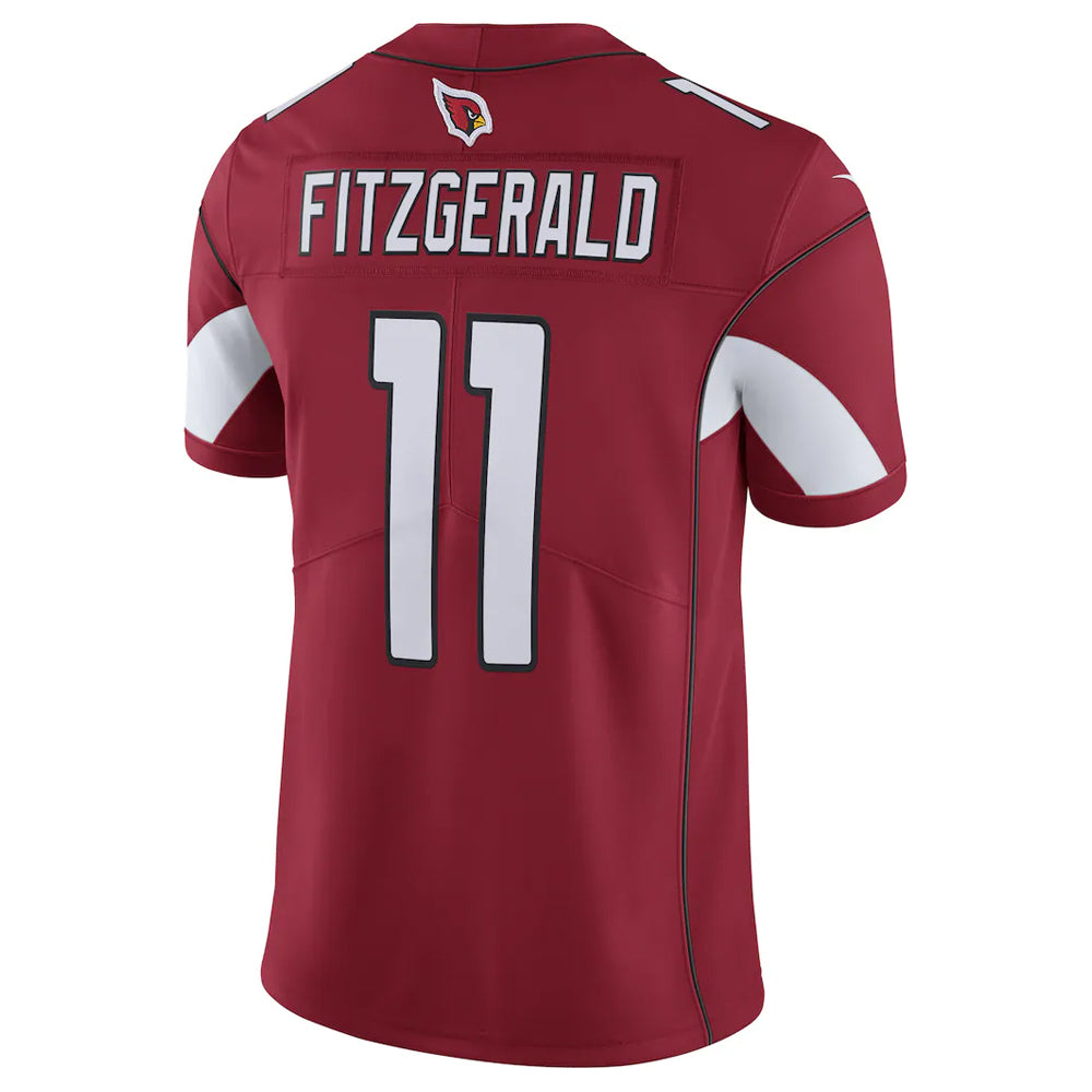 A.Cardinals #11 Larry Fitzgerald Player Cardinal Vapor Limited Ldoa Stitched Jerseys