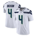 S.Seahawks #4 Michael Dickson Player White Limited Vapor Untouchable Home Game Ldoa Stitched Jerseys