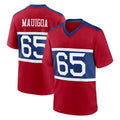 NY.Giants #65 Francis Mauigoa Player Red Century Home Game Ldoa Stitched Jerseys