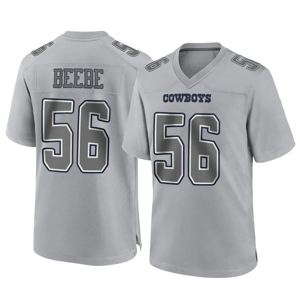 D.Cowboys #56 Cooper Beebe Player Gray Atmosphere Fashion Home Game Kdoa Stitched Jerseys
