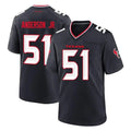 H.Texans #51 Will Anderson Jr. Player Navy Team Home Game Ldoa Stitched Jerseys