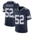 D.Cowboys #52 Tyler Booker Player Navy Vapor Untouchable Limited Home Game Ldoa Stitched Jerseys