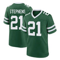 NY.Jets #21 Brandon Stephens Player Green Legacy Home Game Ldoa Stitched Jerseys