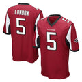 A.Falcons #5 Drake London Player Red Color Vapor Home Game Ldoa Stitched Jerseys