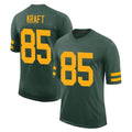 GB.Packers #85 Tucker Kraft Player Green Alternate Vapor Home Game Ldoa Stitched Jerseys