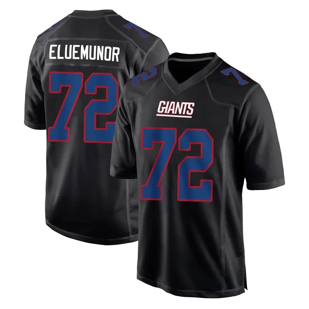 NY.Giants #72 Jermaine Eluemunor Player Carbon Fashion Limited Home Game Ldoa Stitched Jerseys