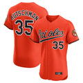 B.Orioles #35 Adley Rutschman Player Orange Limited Elite Home Game Ldoa Stitched Jerseys