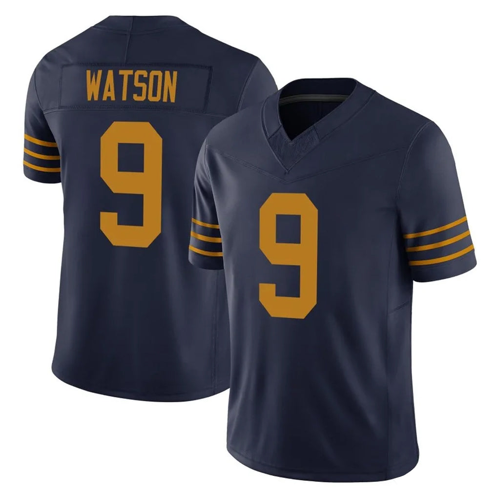 GB.Packers #9 Christian Watson Player Navy The 1923 Classic Vapor F.U.S.E. Home Game Ldoa Stitched Jerseys