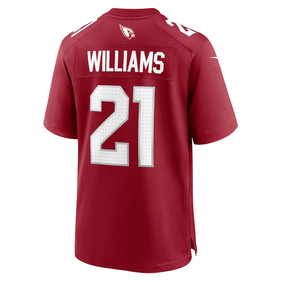 A.Cardinals #21 Garrett Williams Player Cardinal Limited Home Game Ldoa Stitched Jerseys
