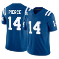 IN.Colts #14 Alec Pierce Player Royal Limited Vapor F.U.S.E. Home Game Ldoa Stitched Jerseys