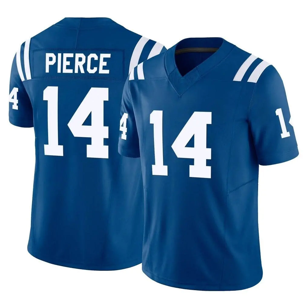 IN.Colts #14 Alec Pierce Player Royal Limited Vapor F.U.S.E. Home Game Ldoa Stitched Jerseys
