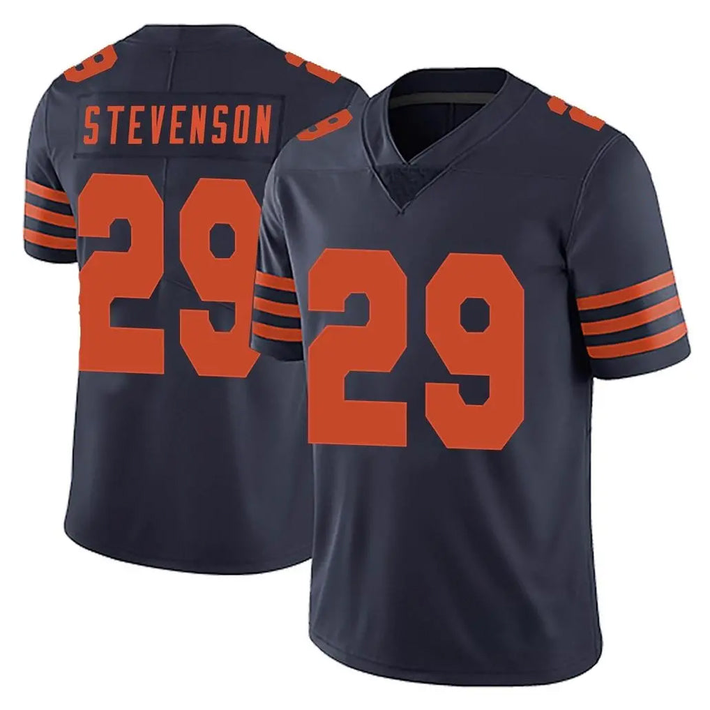 C.Bears #29 Tyrique Stevenson Player Navy Blue Alternate Vapor Untouchable Limited Ldoa Stitched Jerseys