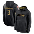 S.Seahawks #3 Nick Emmanwori Player Black Salute to Service Hoodies Limited Game Ldoa Stitched Jerseys