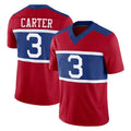 NY.Giants #3 Abdul Carter Player Red Century Vapor F.U.S.E. Home Game Ldoa Stitched Jerseys