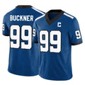 IN.Colts #99 DeForest Buckner Player Royal Limited Indiana Nights Alternate Vapor F.U.S.E. Home Game Ldoa Stitched Jerseys