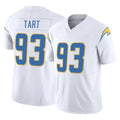 LA.Chargers #93 Teair Tart Player White Limited Vapor F.U.S.E. Home Game Ldoa Stitched Jerseys