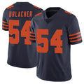 C.Bears #54 Brian Urlacher Player Navy Blue Alternate Vapor Untouchable Limited Ldoa Stitched Jerseys