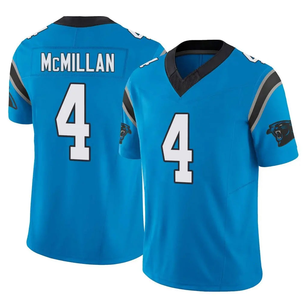 C.Panthers #4 Tetairoa McMillan Player Blue Vapor F.U.S.E. Limited Home Game Ldoa Stitched Jerseys