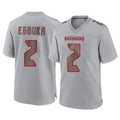 TB.Buccaneers #2 Emeka Egbuka Player Gray Atmosphere Fashion Home Game Ldoa Stitched Jerseys