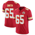 KC.Chiefs #65 Trey Smithy Player Red Limited Vapor Untouchable Home Game Ldoa Stitched Jerseys