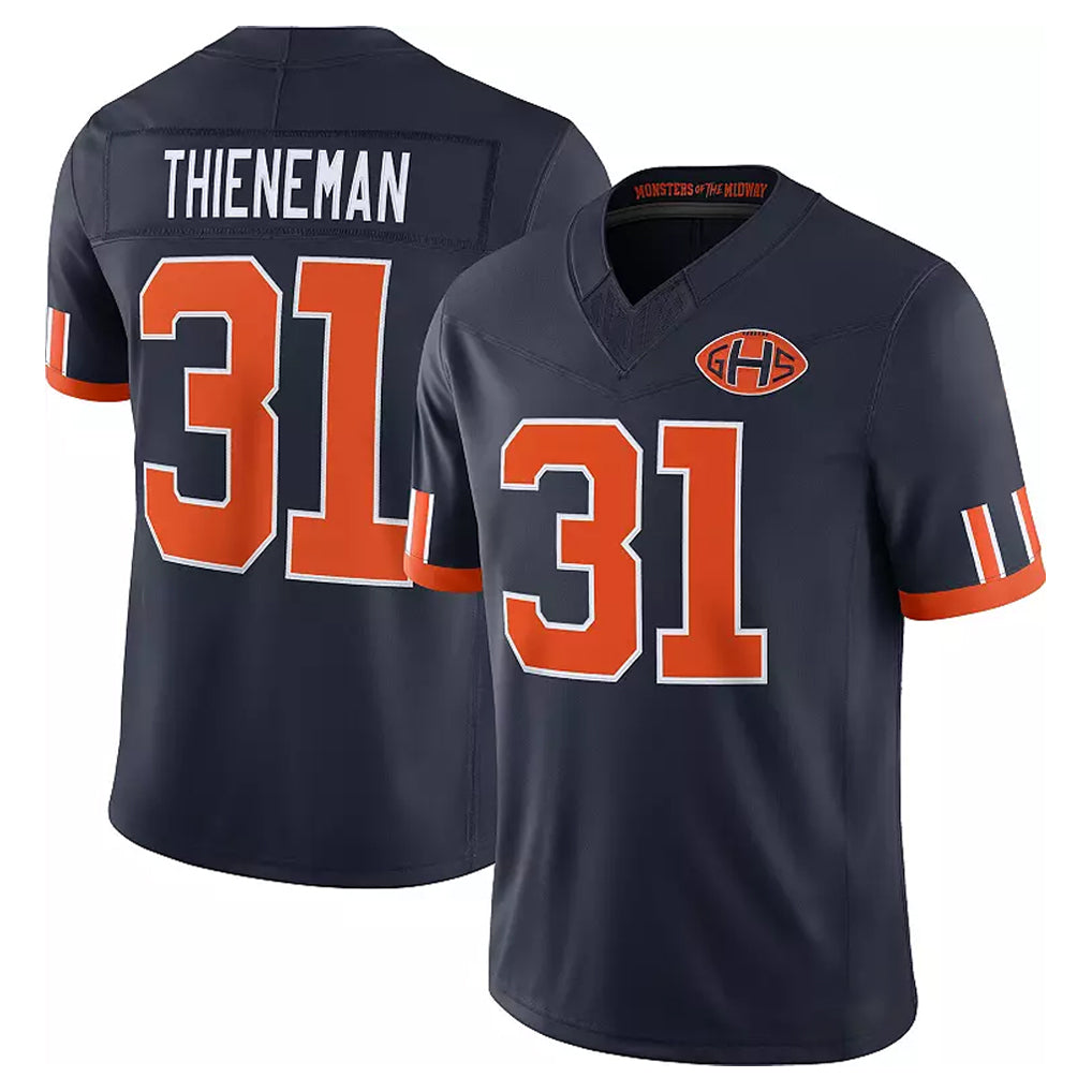 C.Bears #31 Dillon Thieneman Player Navy Limited 2026 Rivalries Collection Home Game Ldoa Stitched Jerseys