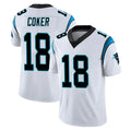 C.Panthers #18 Jalen Coker Player White Vapor Untouchable Limited Game Ldoa Stitched Jerseys