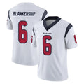 H.Texans #6 Reed Blankenship Player White Limited Vapor Untouchable Home Game Ldoa Stitched Jerseys
