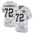 NY.Giants #72 Jermaine Eluemunor Player Arctic Camo Salute To Service Limited Game Ldoa Stitched Jerseys
