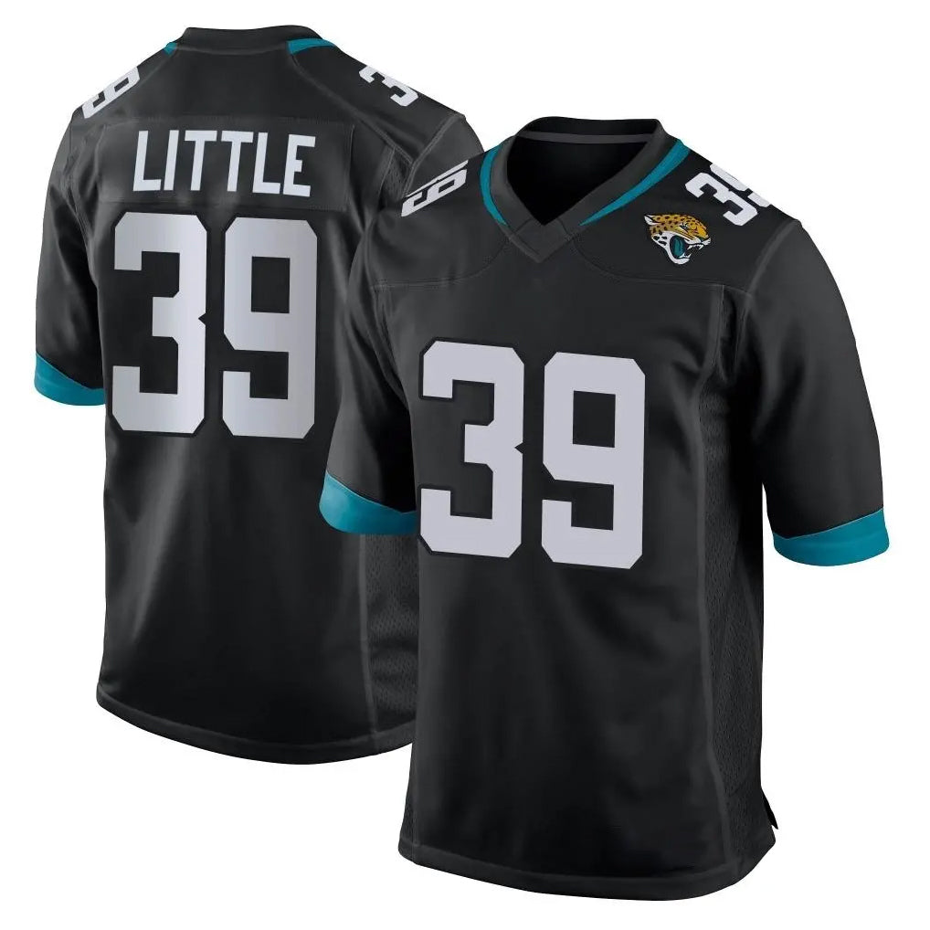 J.Jaguars #39 Cam Little Player Black Home Game Ldoa Stitched Jerseys