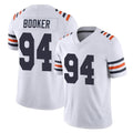C.Bears #94 Austin Booker Player White Classic Vapor Limited Home Game Ldoa Stitched Jerseys