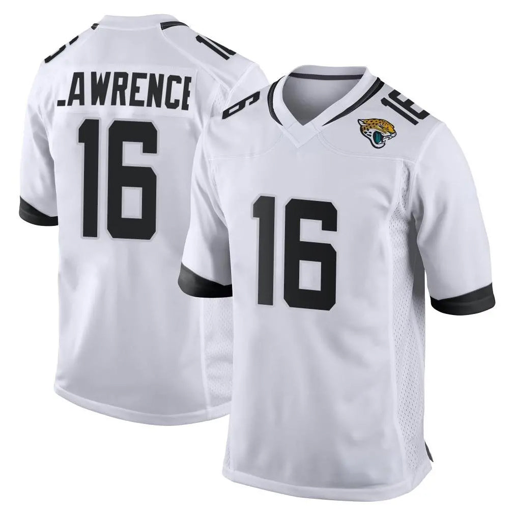 J.Jaguars #16 Trevor Lawrence Player White Home Game Ldoa Stitched Jerseys