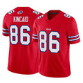 B.Bills #86 Dalton Kincaid Player Red Vapor F.U.S.E. Limited Home Game Ldoa Stitched Jerseys
