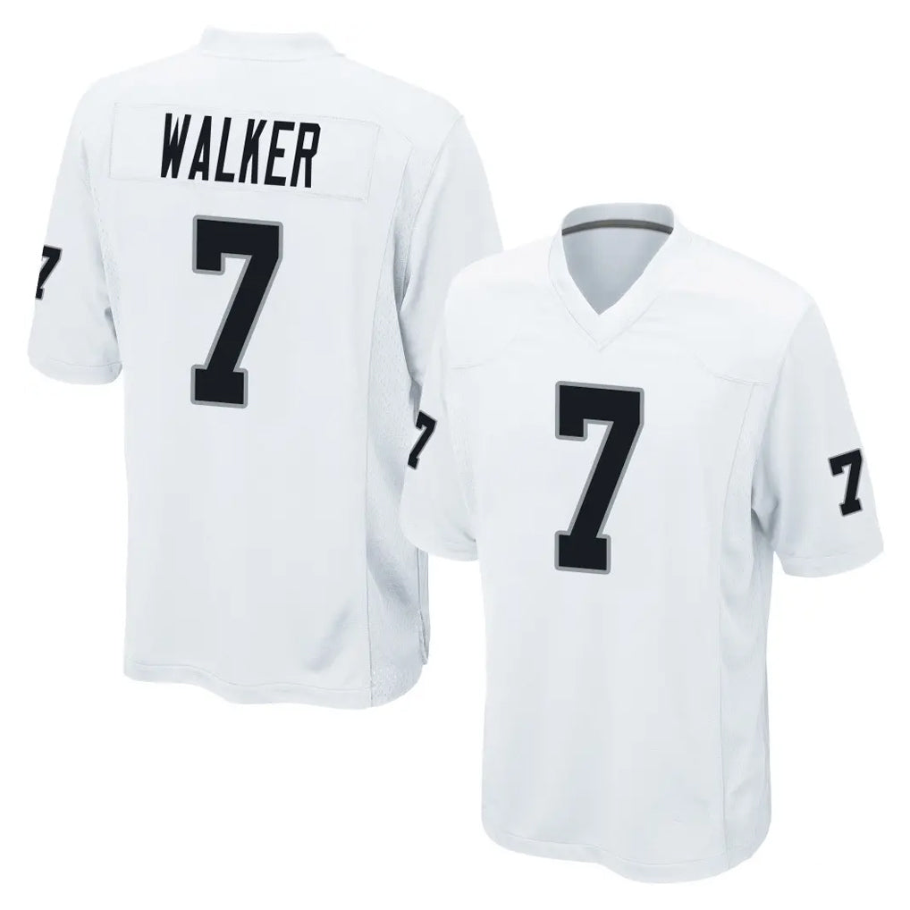 LV.Raiders #7 Quay Walker Player White Home Game Ldoa Stitched Jerseys