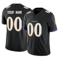 Custom B.Ravens Black Vapor F.U.S.E. Limited Game Any Name & Numbers Ldoa Stitched Jerseys