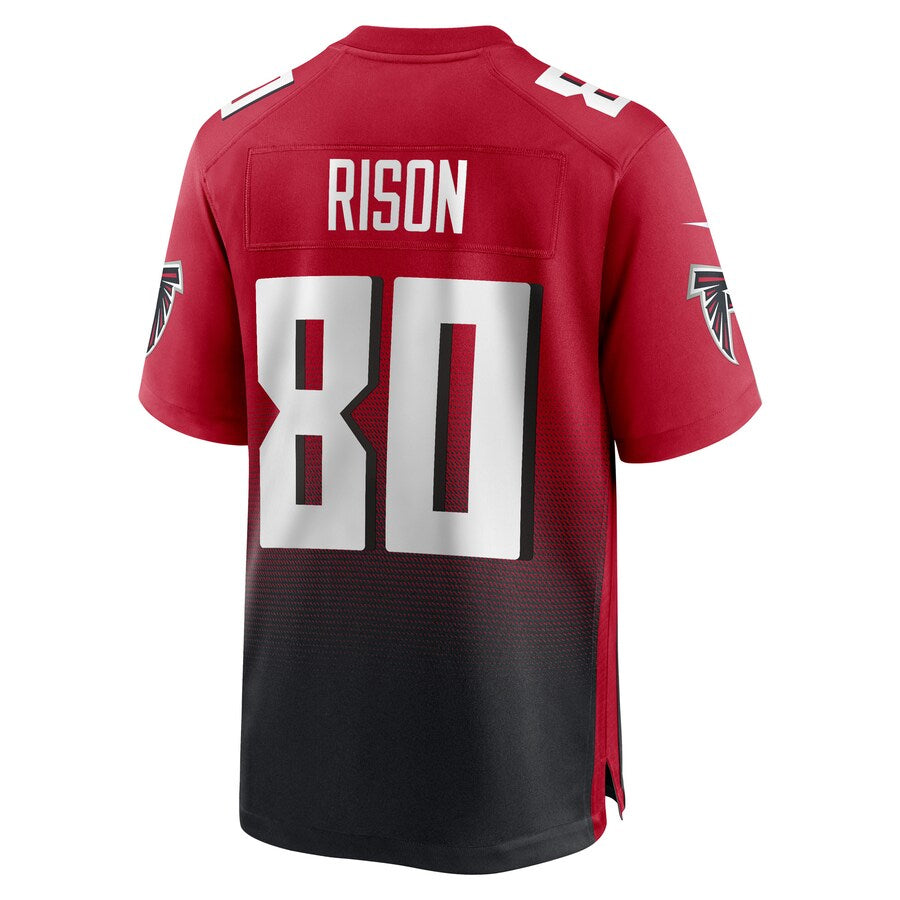 A.Falcons #80 Andre Rison Player Red Home Game Ldoa Stitched Jerseys