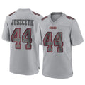 SF.49ers #44 Kyle Juszczyk Player Gray Atmosphere Fashion Home Game Ldoa Stitched Jerseys