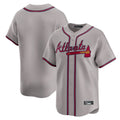 A.Braves ## Braves Blank Player Gray Limited Home Game Ldoa Stitched Jerseys