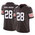 C.Browns #28 Emmanuel McNeil-Warren Player Brown Vapor F.U.S.E. Limited Home Game Ldoa Stitched Jerseys
