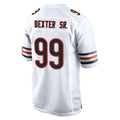 C.Bears #99 Gervon Dexter Sr. Player White Home Game Ldoa Stitched Jerseys