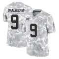 KC.Chiefs #9 Kenneth Walker III Player Arctic Camo Salute To Service Limited Game Ldoa Stitched Jerseys