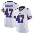 B.Bills #47 Christian Benford Player White Vapor Untouchable Limited Ldoa Stitched Jerseys